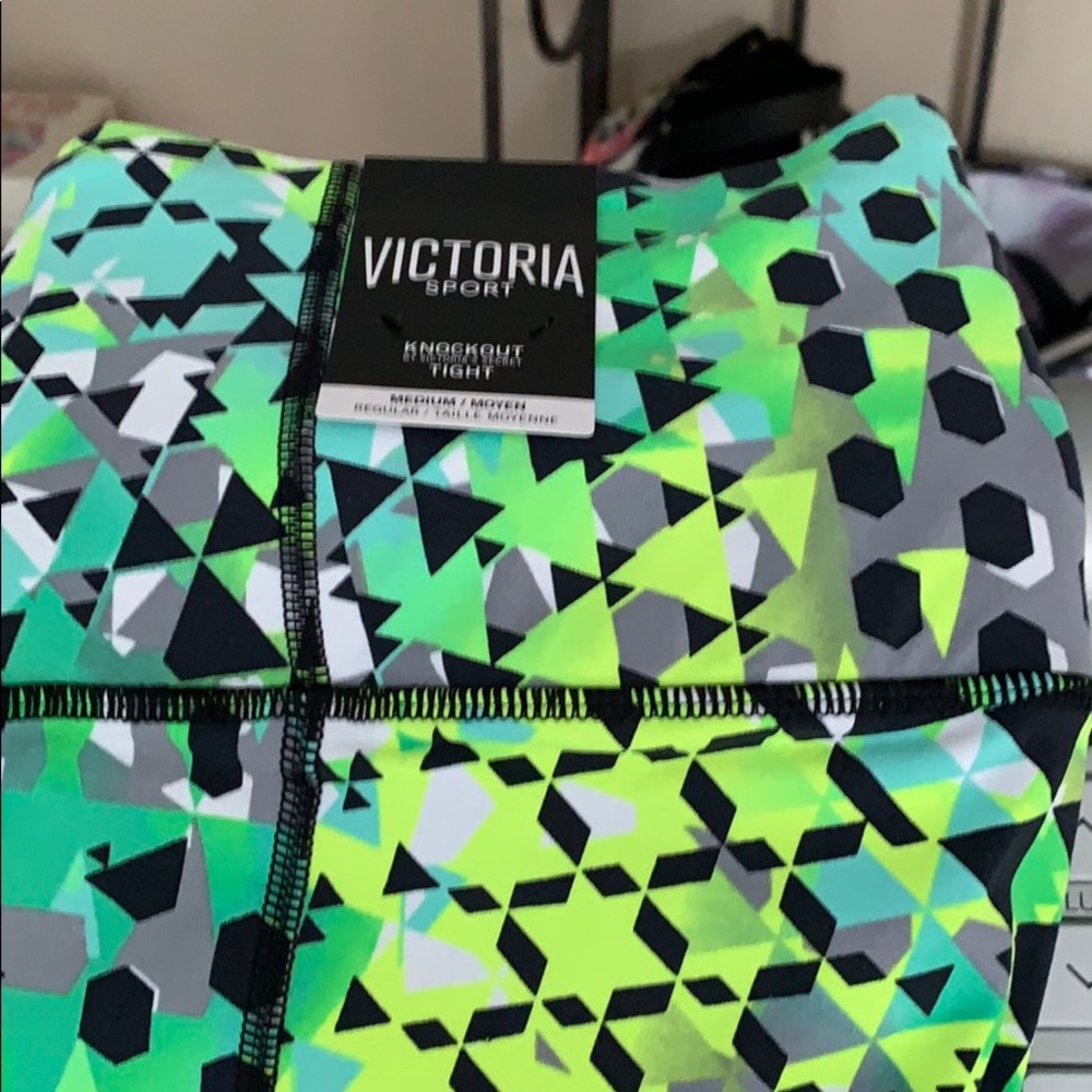 Tights matches exercise bra